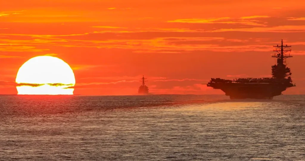 Kapal AS di Laut China Selatan